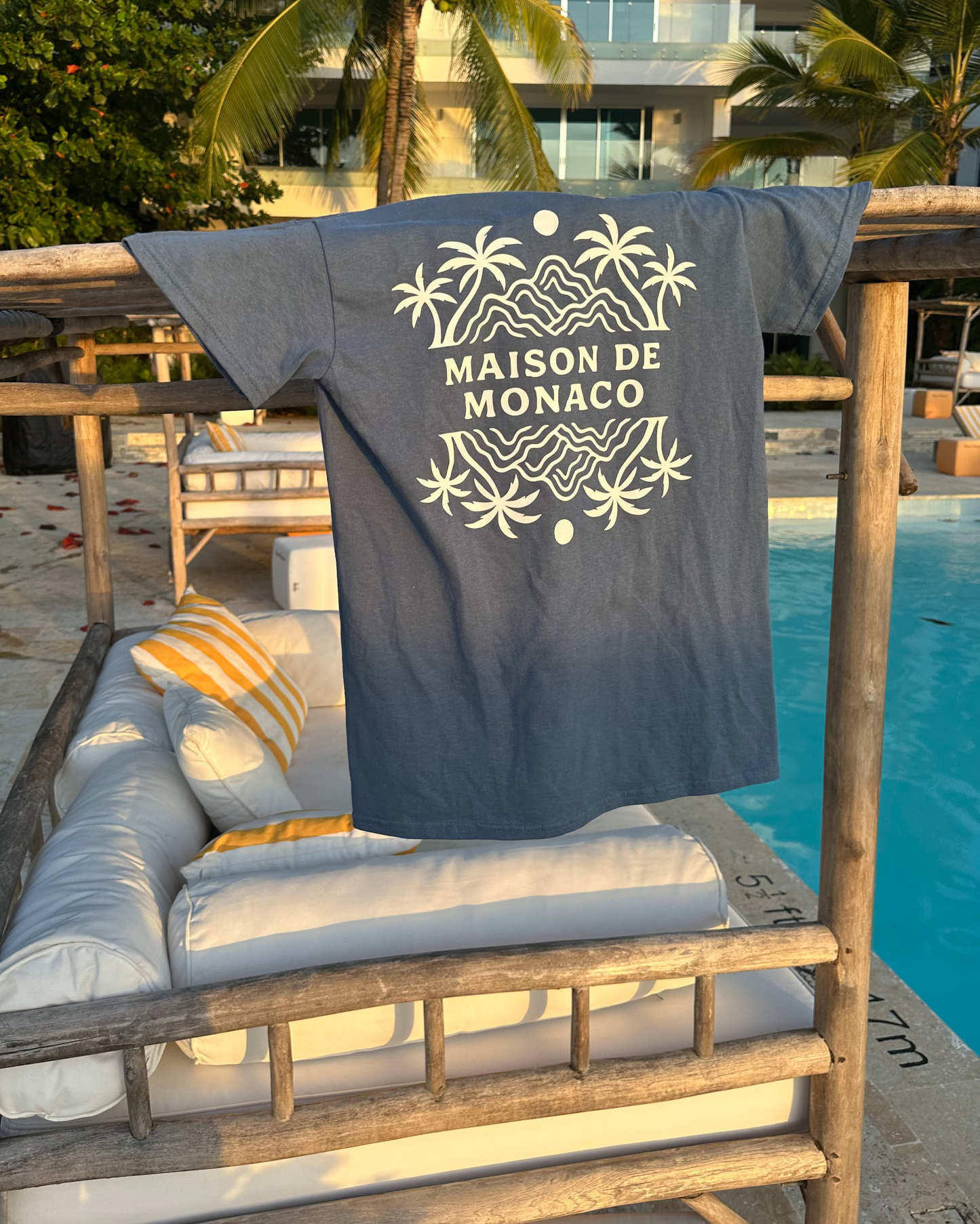 T-shirt La Riviera Bleu