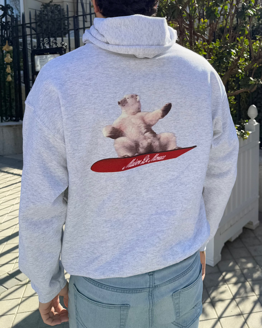 Le sweat à capuche de l'ours polaire