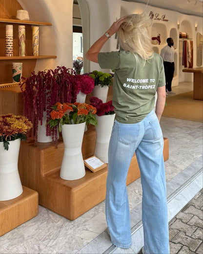 T-shirt Bienvenue à Saint-Tropez