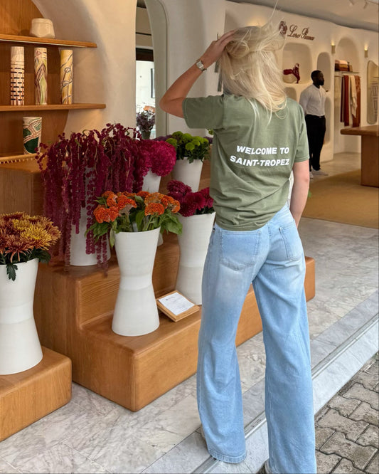 T-shirt Bienvenue à Saint-Tropez