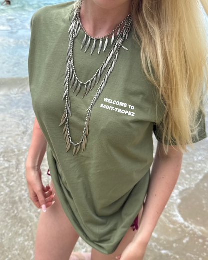 T-shirt Bienvenue à Saint-Tropez