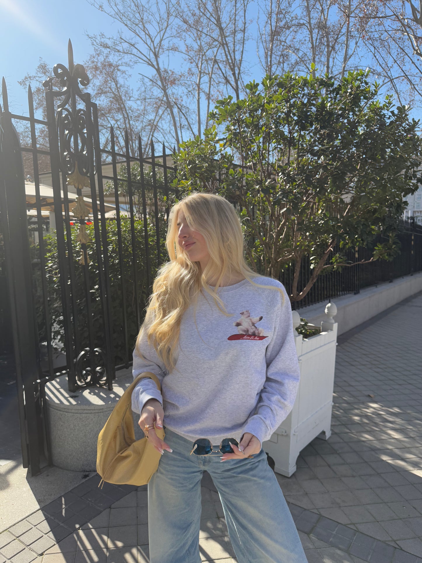 Le pull ours de glace