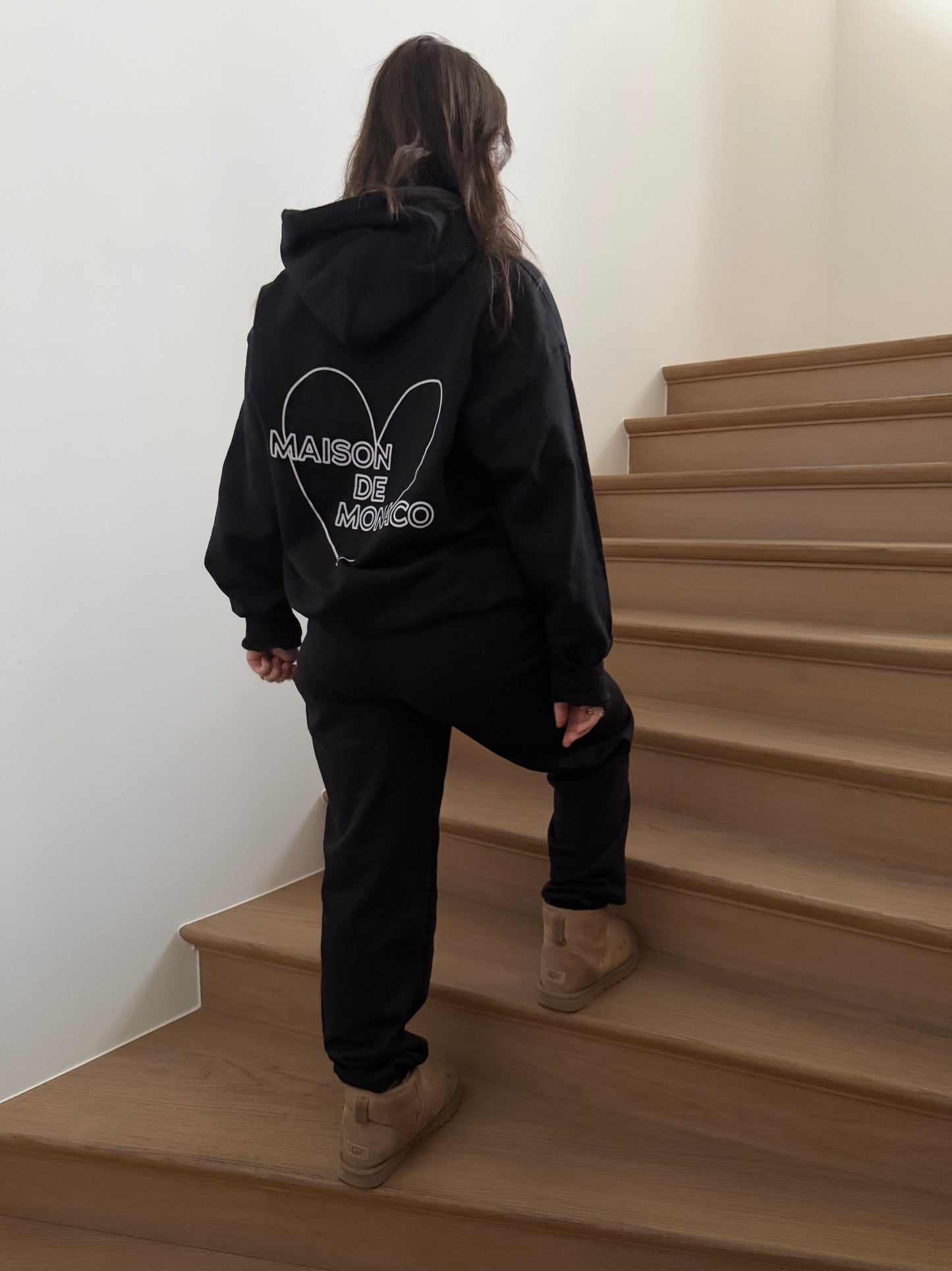 The black Amore hoodie