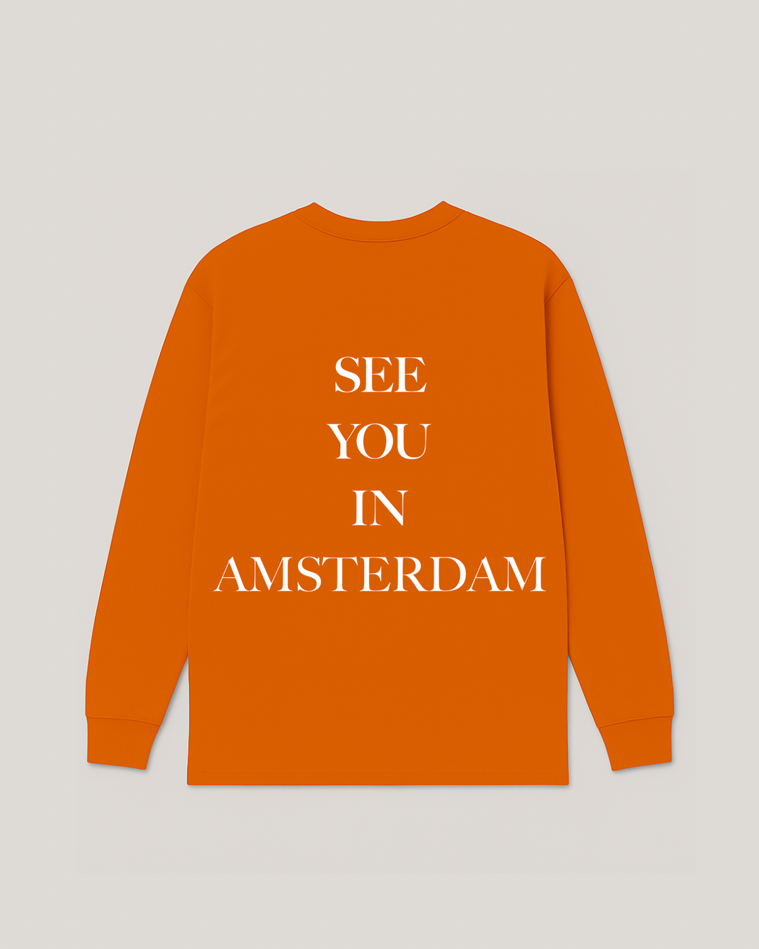 See you in Amsterdam Longsleeve