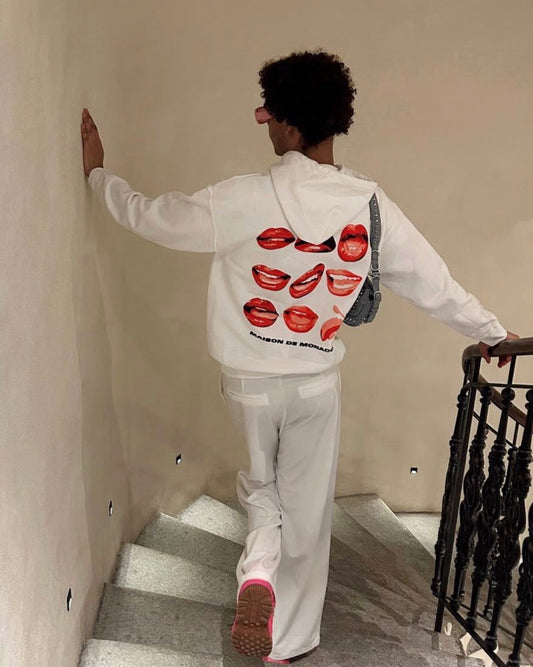Le sweat à capuche Lucky Lips