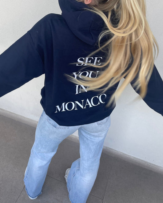 Le sweat à capuche « See you in Monaco »