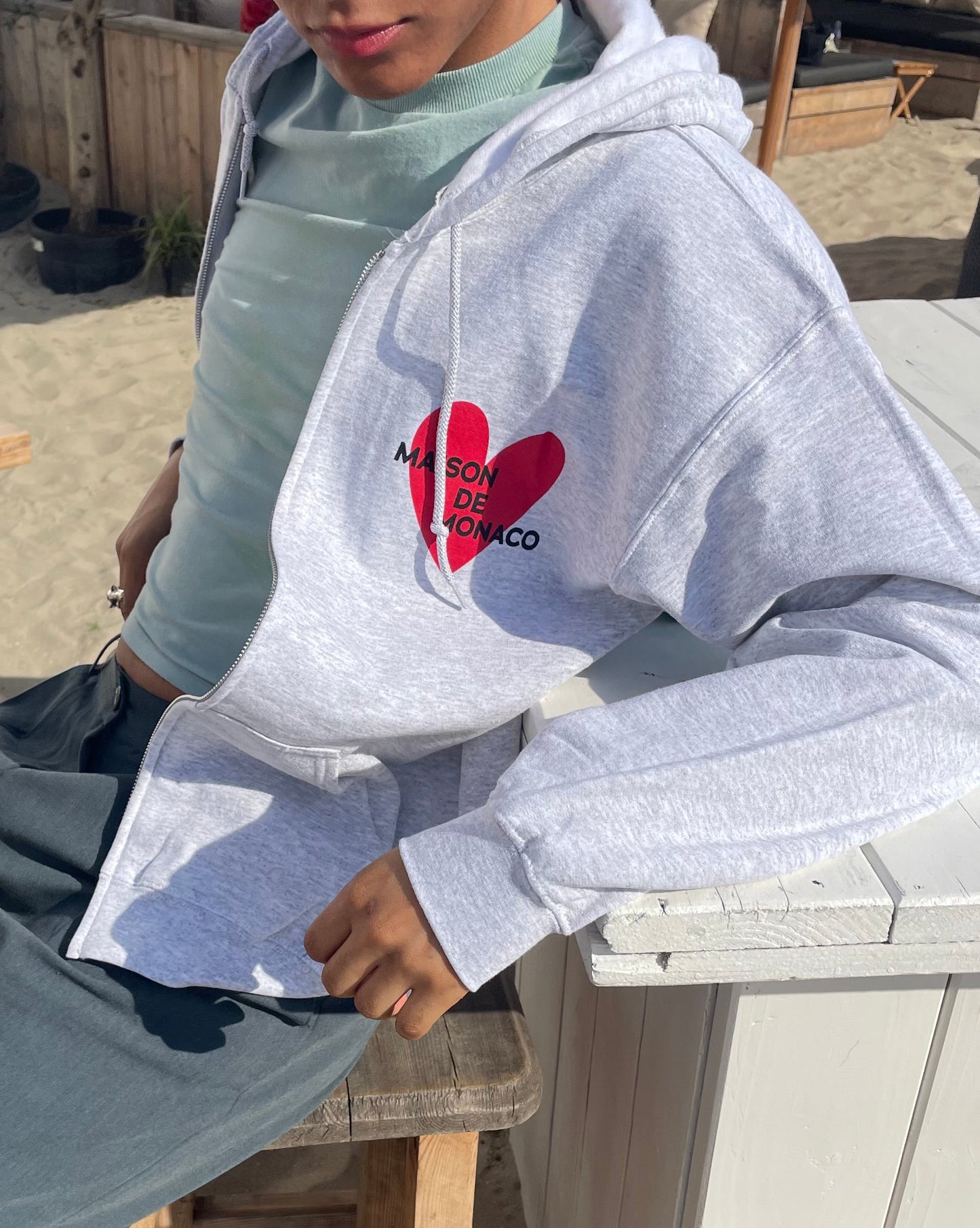 Le zip-up Amore