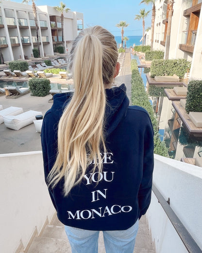 Le sweat à capuche « See you in Monaco »